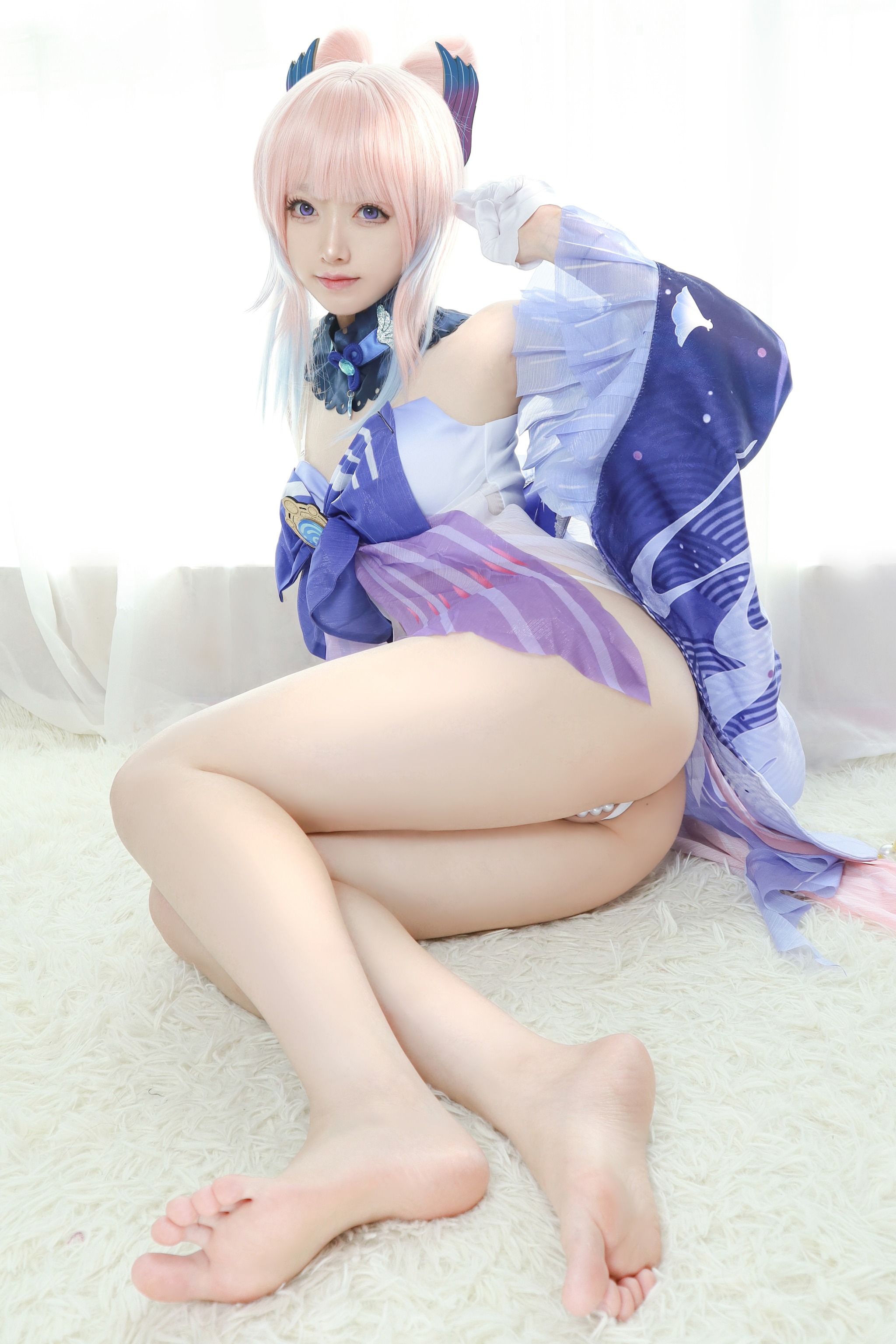 图片[1]-Asagiriai（愛ちゃん） – NO.005 珊瑚宫心海 [34P]-XikXak